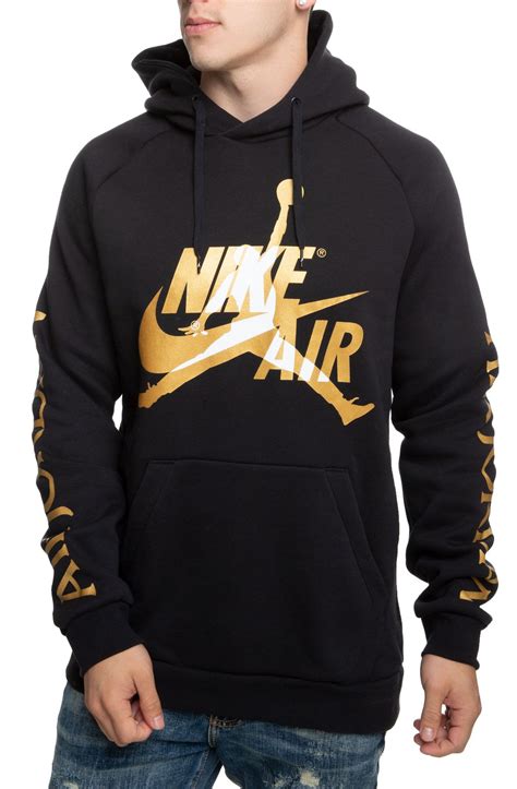 gold hoodie men